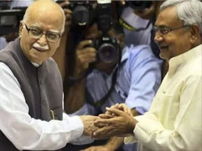 CM Nitish on Advani