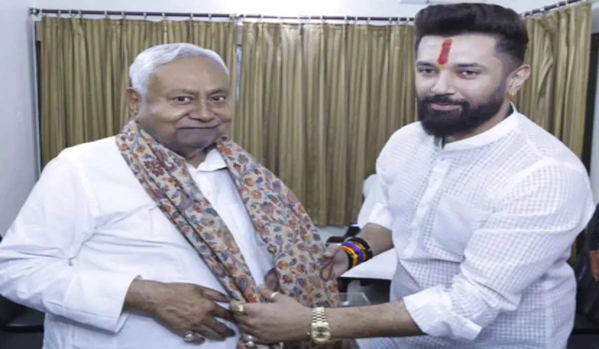 Chirag Paswan met CM Nitish