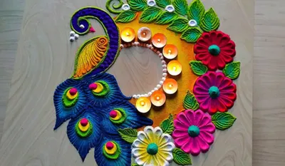 Dev Deepawali Rangoli Design