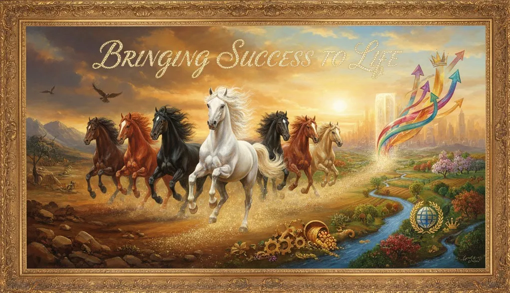 7 Horse Painting Vastu