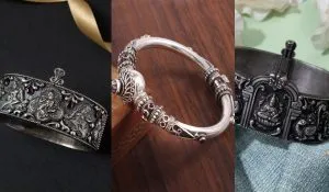 silver bangles for girls