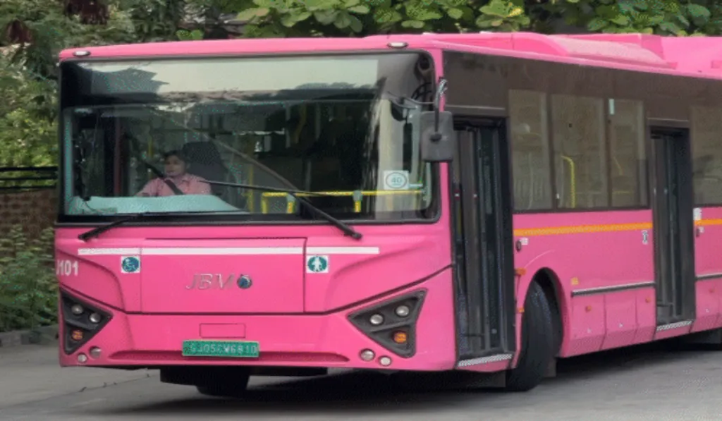 Gujarat Pink Bus Service