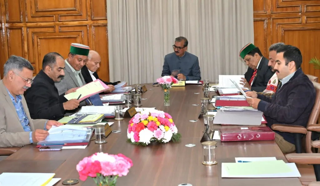 Himachal Cabinet Meeting