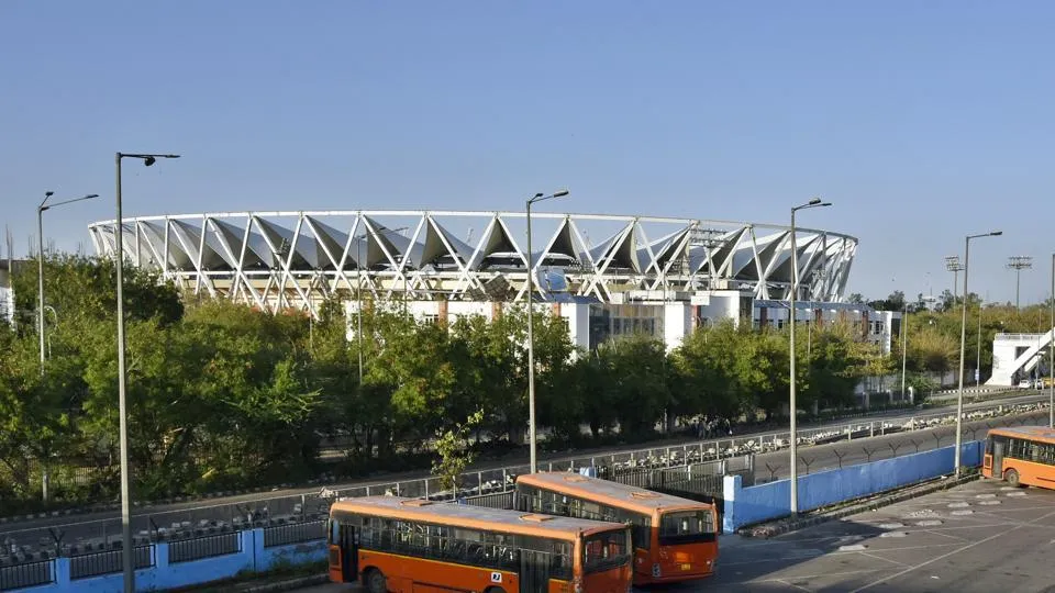 Jawaharlal Nehru Stadium demolition