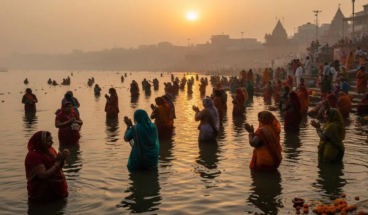 Kartik Purnima Snan 2025 (Photo: Generated)
