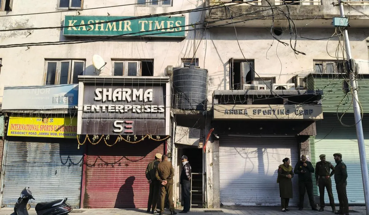 Kashmir Times Raid