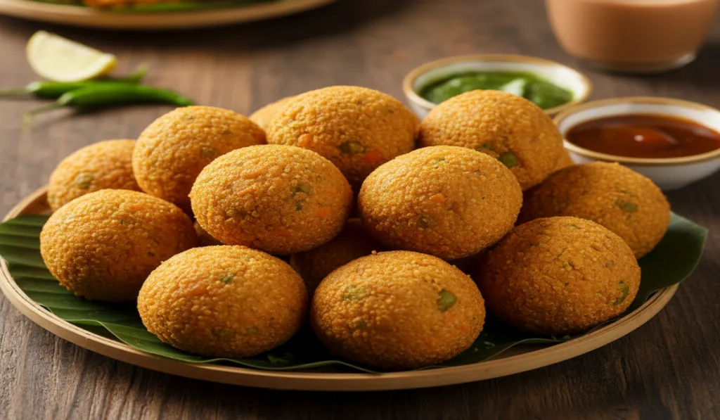 Mix Veg Suji Pakoda Recipe