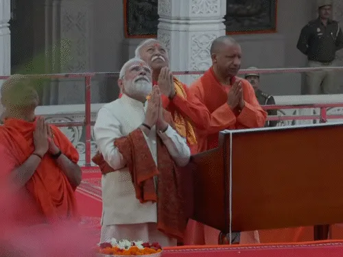 PM Modi in Ayodhya