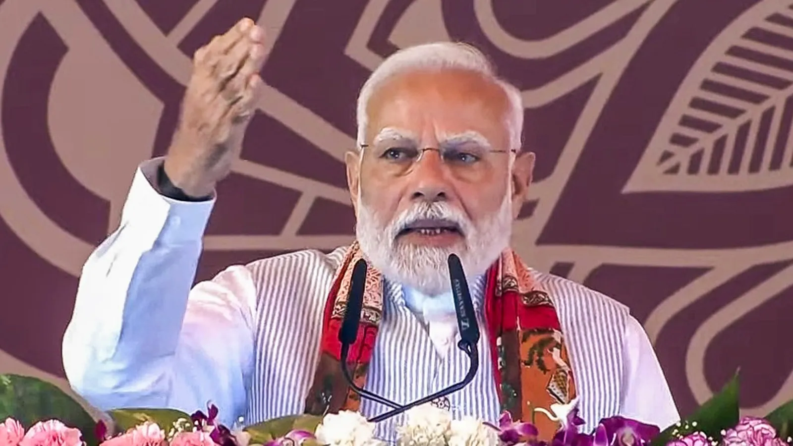 PM Modi speech Bihar election (credit-sm)