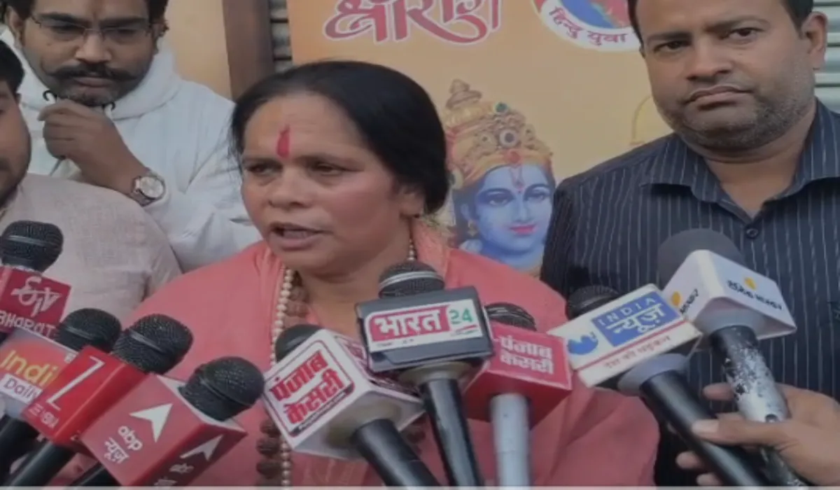 Sadhvi Prachi in Baghpat