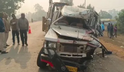 Tourists vehicle Accident