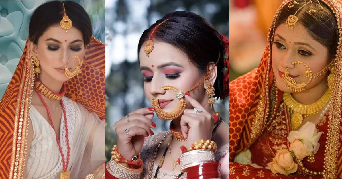 Latest Gold Nath Designs( Source: Social Media)