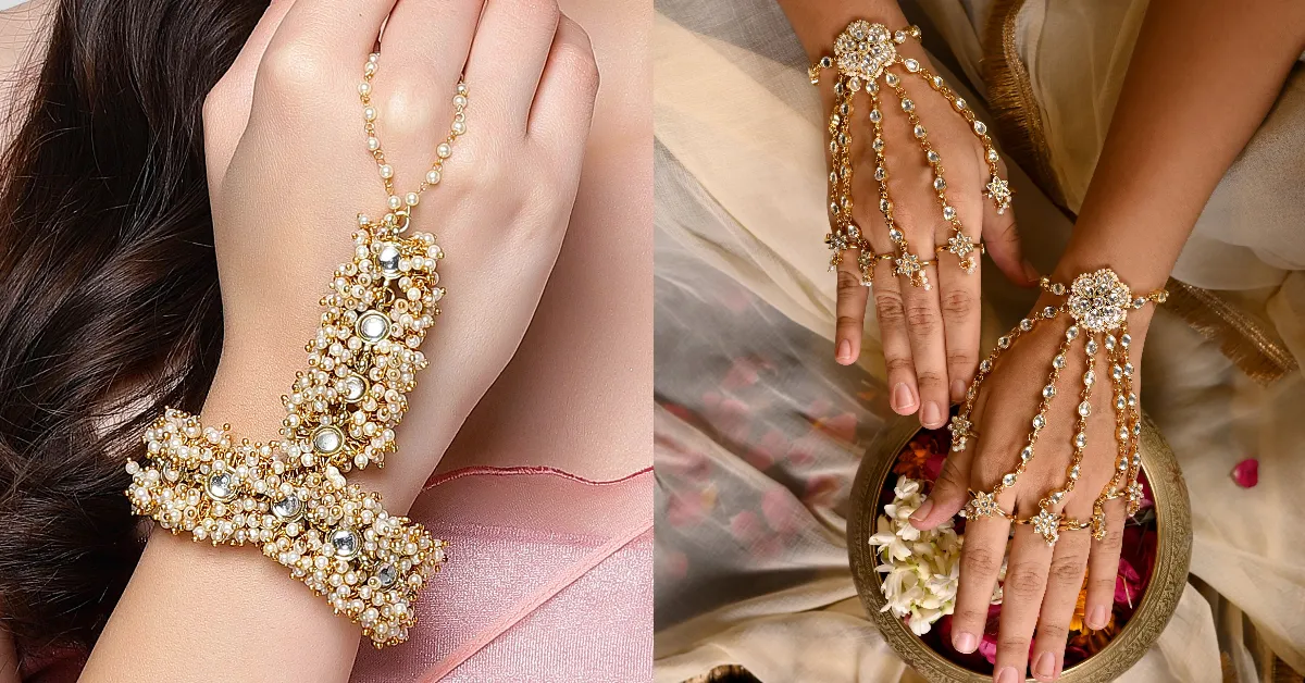 Latest Bridal Haath Phool Design