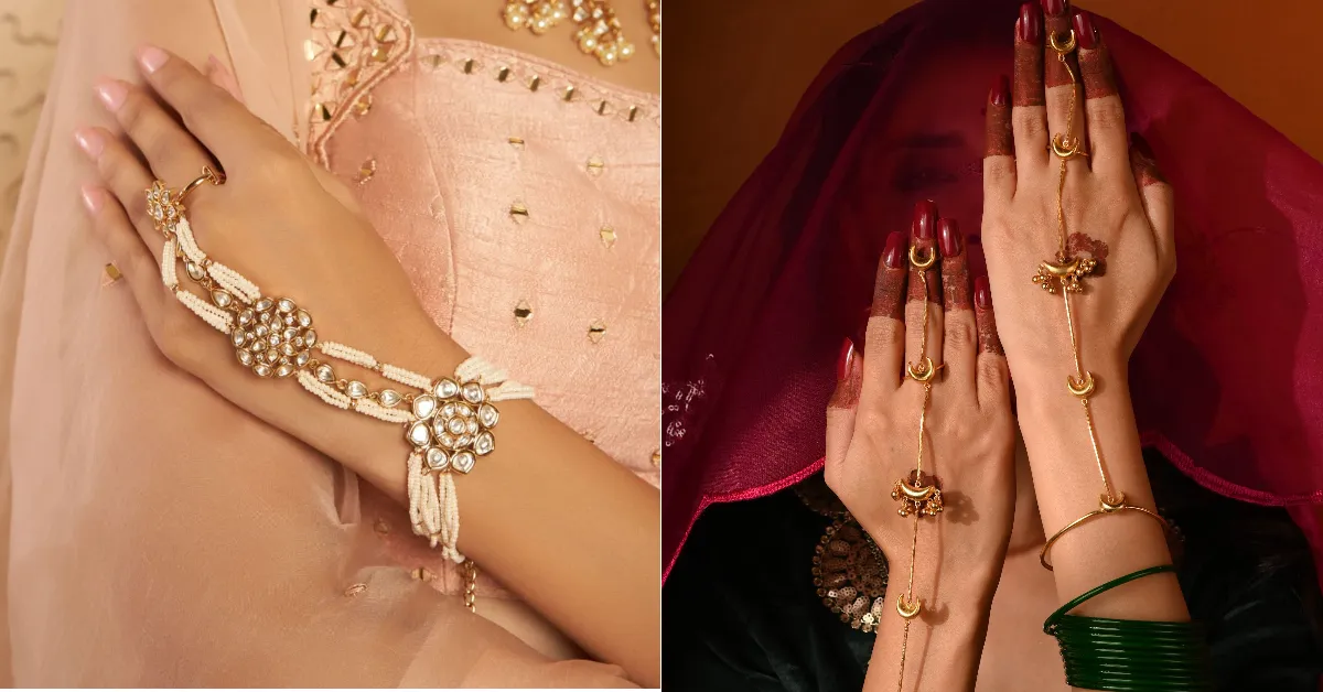 Latest Bridal Haath Phool Design( Source: Social Media)