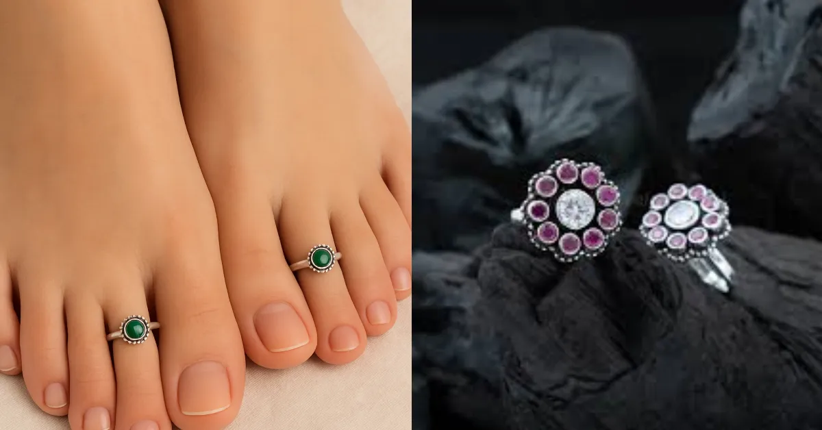 Silver Toe Ring Designs