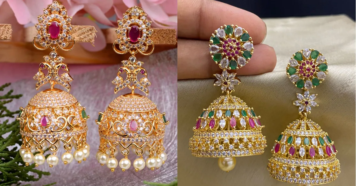 Gold Jhumka Design( Source: Social Media)
