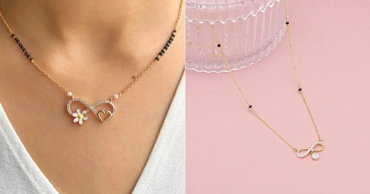 Diamond Mangalsutra Design