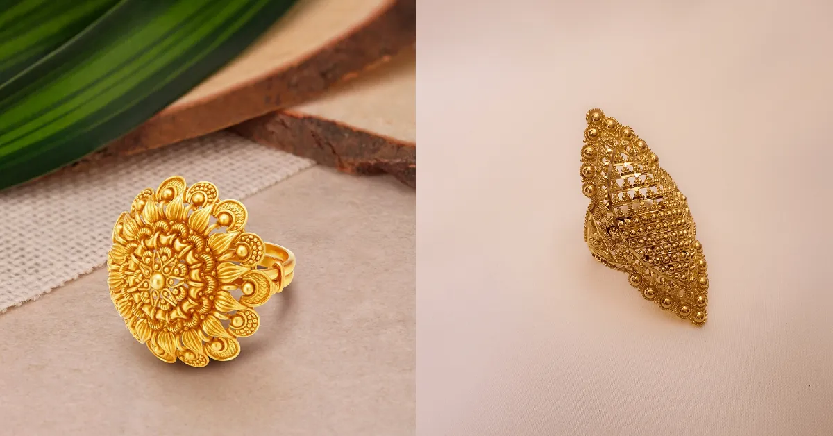 Latest Bridal Gold Ring Design( Source: Social Media)