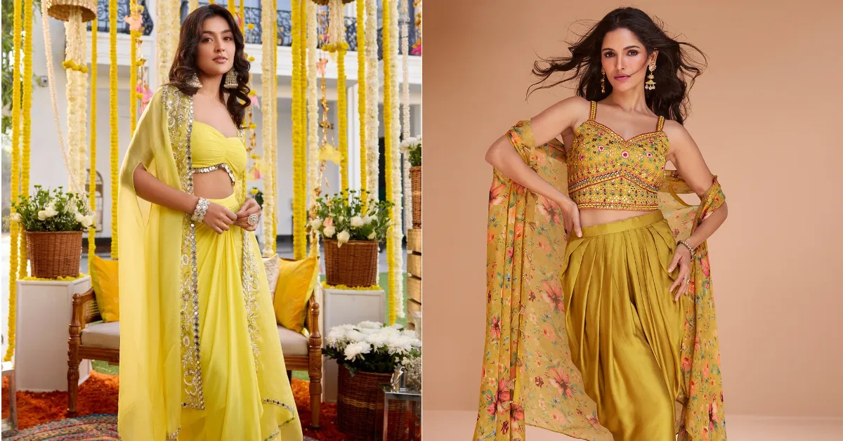 Haldi Ceremony Outfit Designs( Source: Social Media)