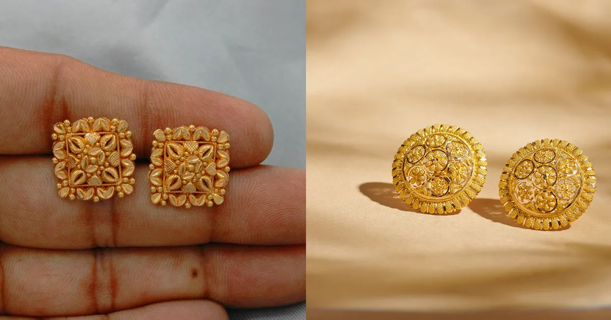 Gold Earrings Designs For Daily Use( Source: Social Media)
