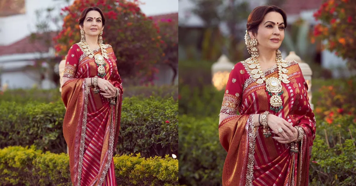 Nita Ambani Saree Collection( Source: Social Media)