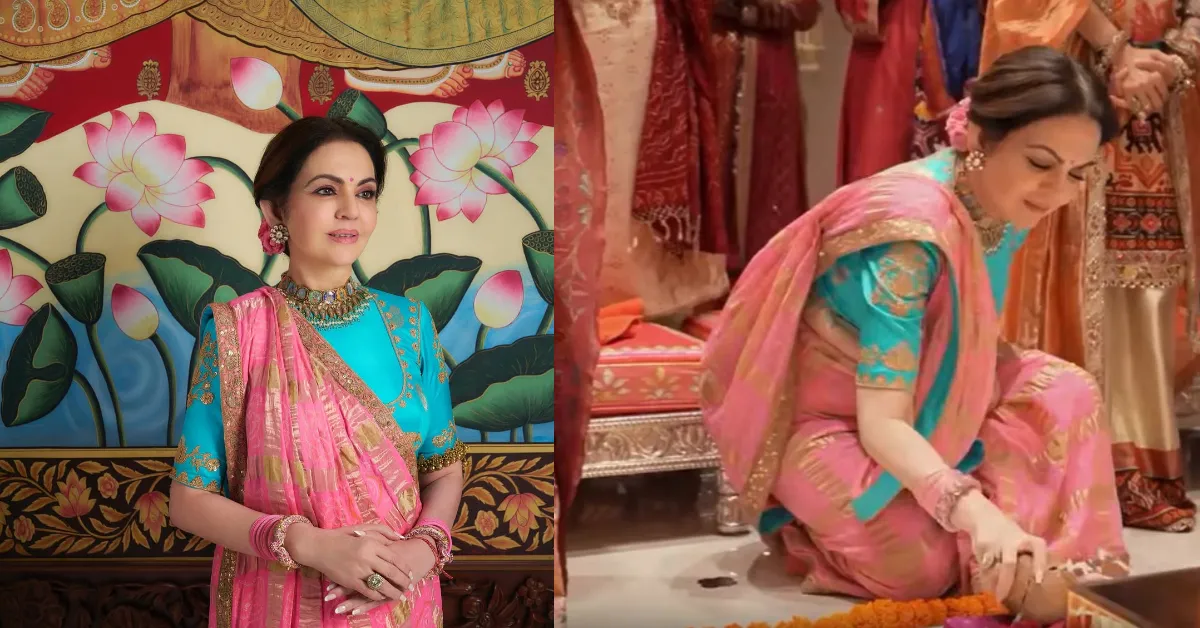 Nita Ambani Saree Collection( Source: Social Media)