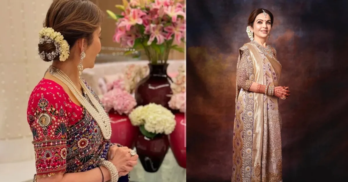 Nita Ambani Saree Collection( Source: Social Media)