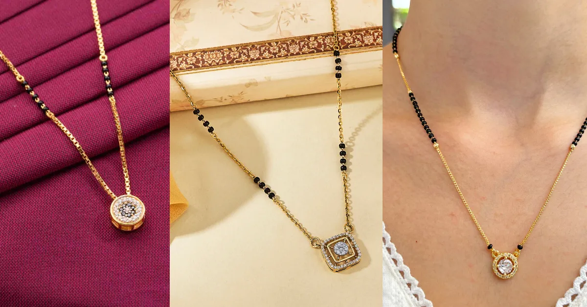 Latest Gold Mangalsutra Designs