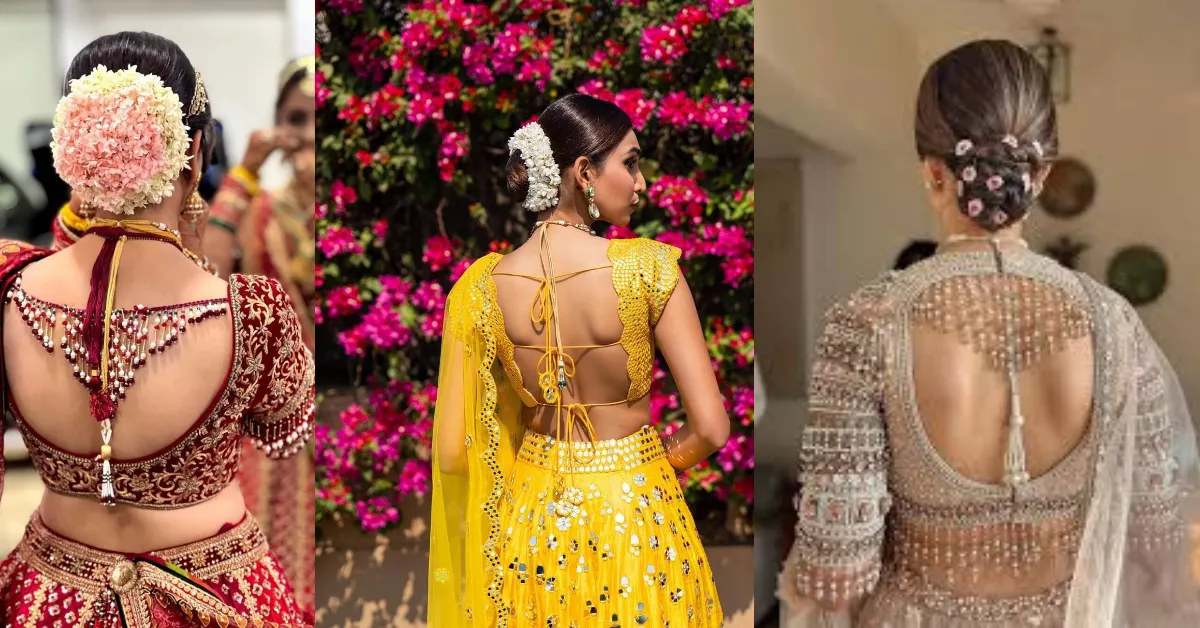 Latest Backless Blouse Designs( Source: Social Media)