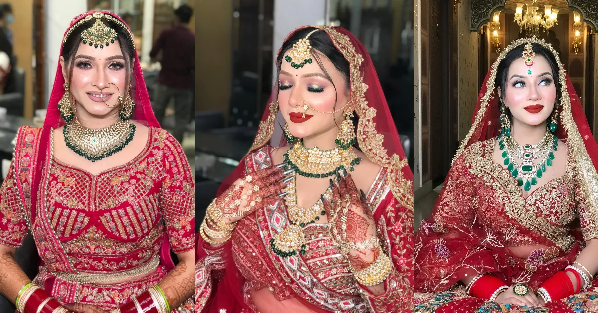 Green Jewellery Designs for Bride