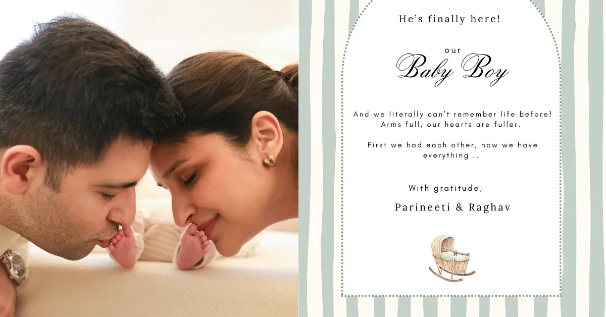 Parineeti Chopra Share Son Pic