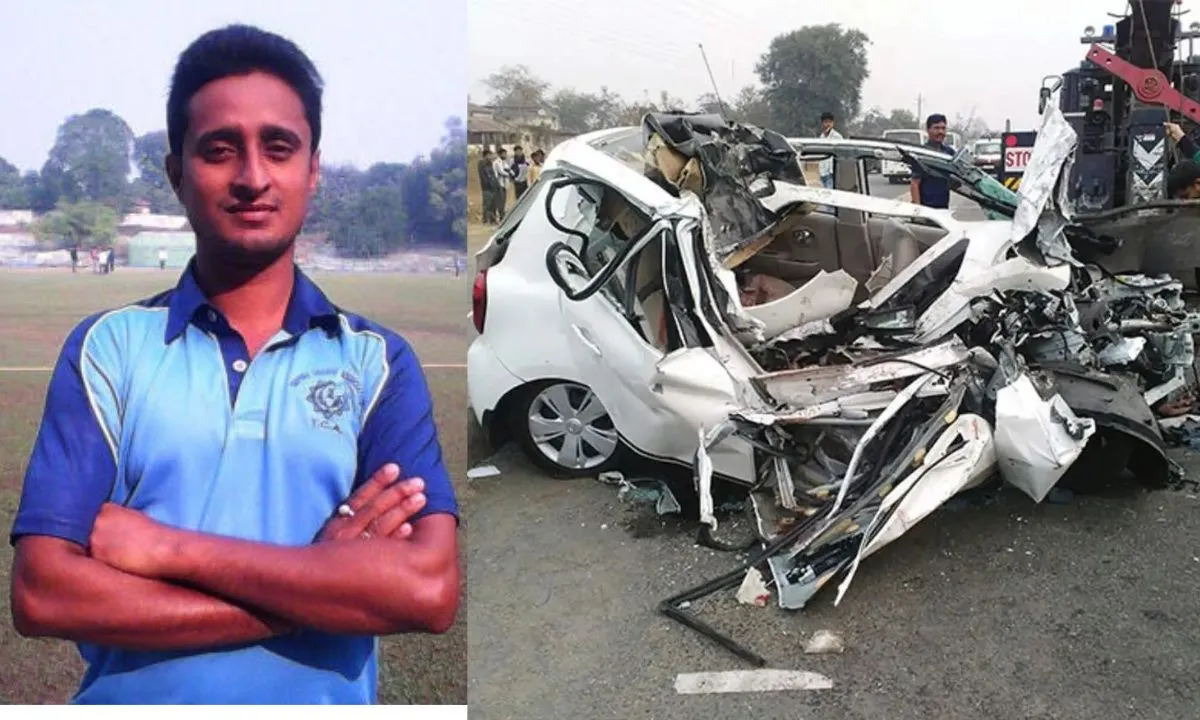 Rajesh Banik road accident