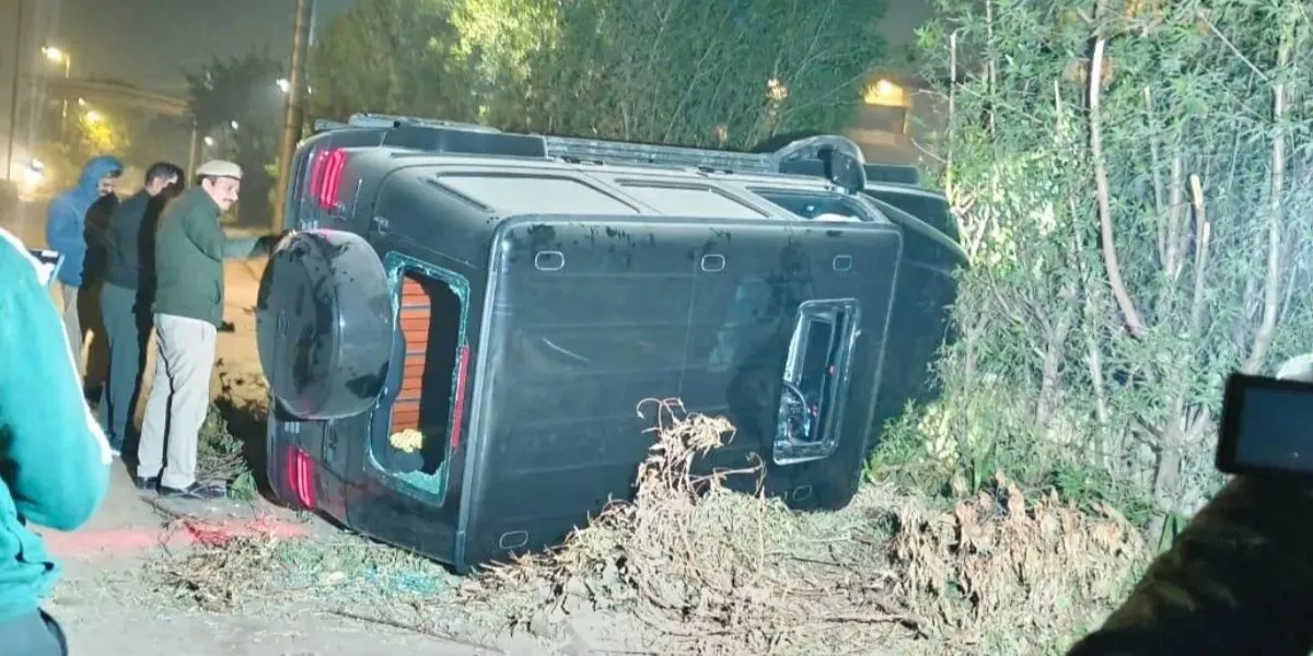 Delhi Mercedes Accident(CREDIT S-M)