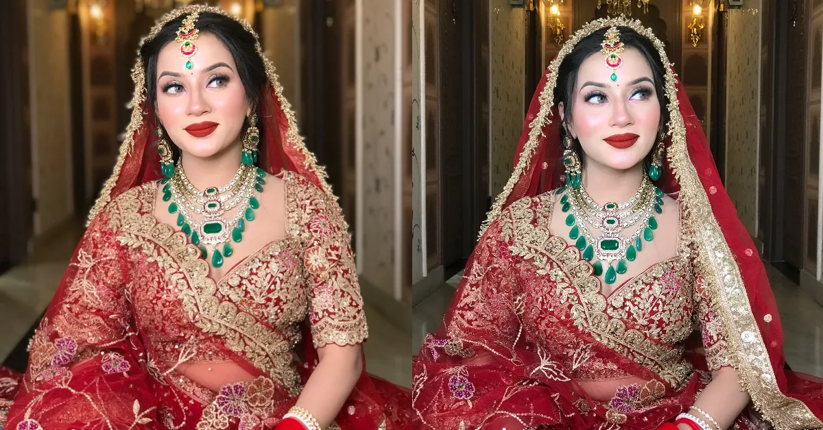 Indian Bridal Makeup( Source: Social Media)