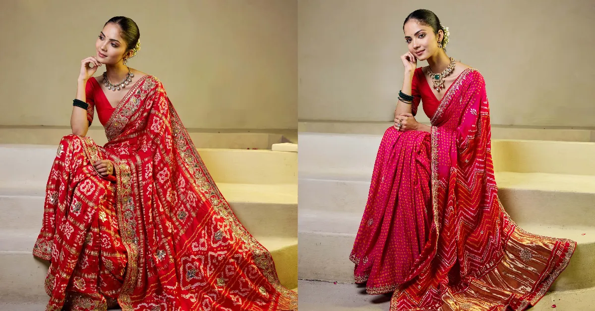 Modern Bridal Saree Design( Source: Social Media)