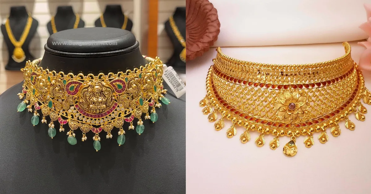 22 Carat Gold Necklace Designs 2025