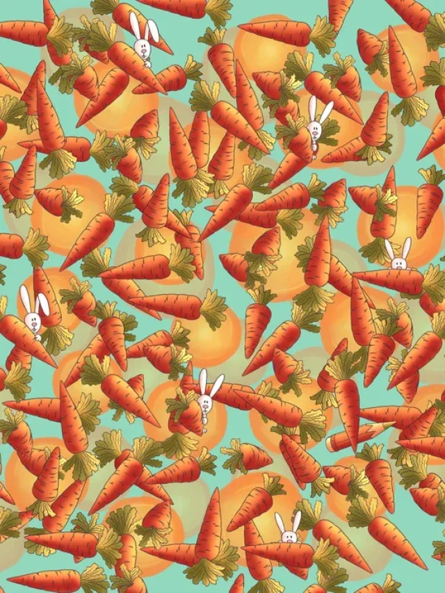 Optical Illusion: ढूंढ सको तो ढूंढो! गाजरों के बीच छिपी है एक चालाक पेंसिल