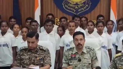 Chhattisgarh Naxalites Surrender (CREDIT S-M)