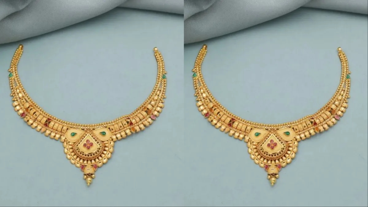 22 Carat Gold Necklace Designs 2025( Source: Social Media)