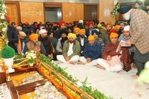 गुरु तेग बहादुर साहिब के 350वें शहीदी दिवस पर श्रीनगर में कीर्तन दरबार का आयोजन, सीएम भगवंत मान और अरविंद केजरीवाल हुए शामिल