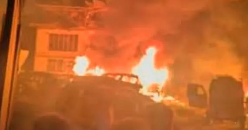 Srinagar Blast (Source: Social Media)