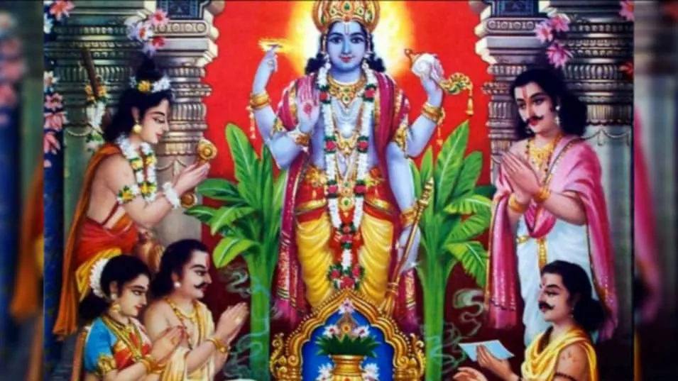 Vishnu ji ki Chalisa in Hindi (credit S-M)