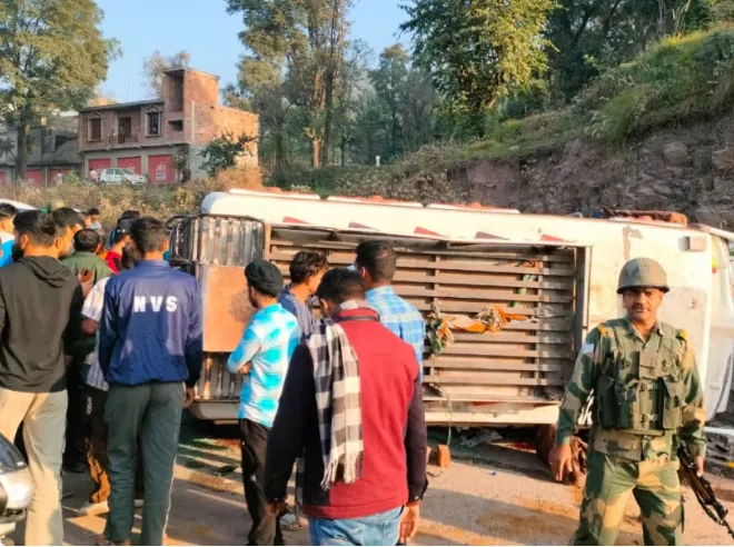 Jammu Rajouri Highway Accident