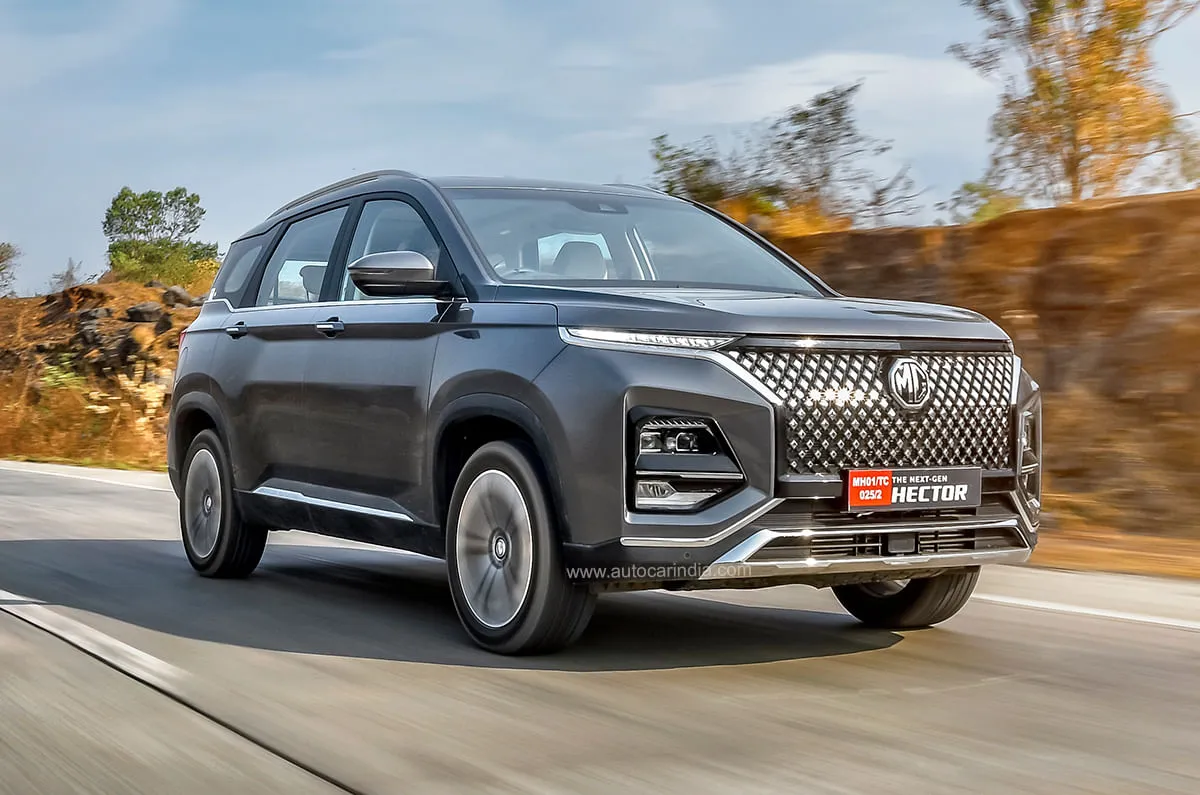 MG Hector Facelift Launched (source: social media)