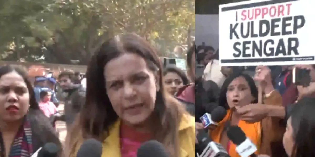 Jantar Mantar Unnao Rape Protest (Image- Social Media)