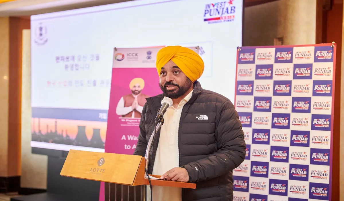 Bhagwant Mann South Korea Visit
