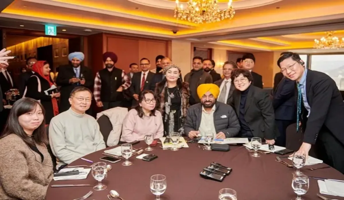 Bhagwant Mann South Korea Visit