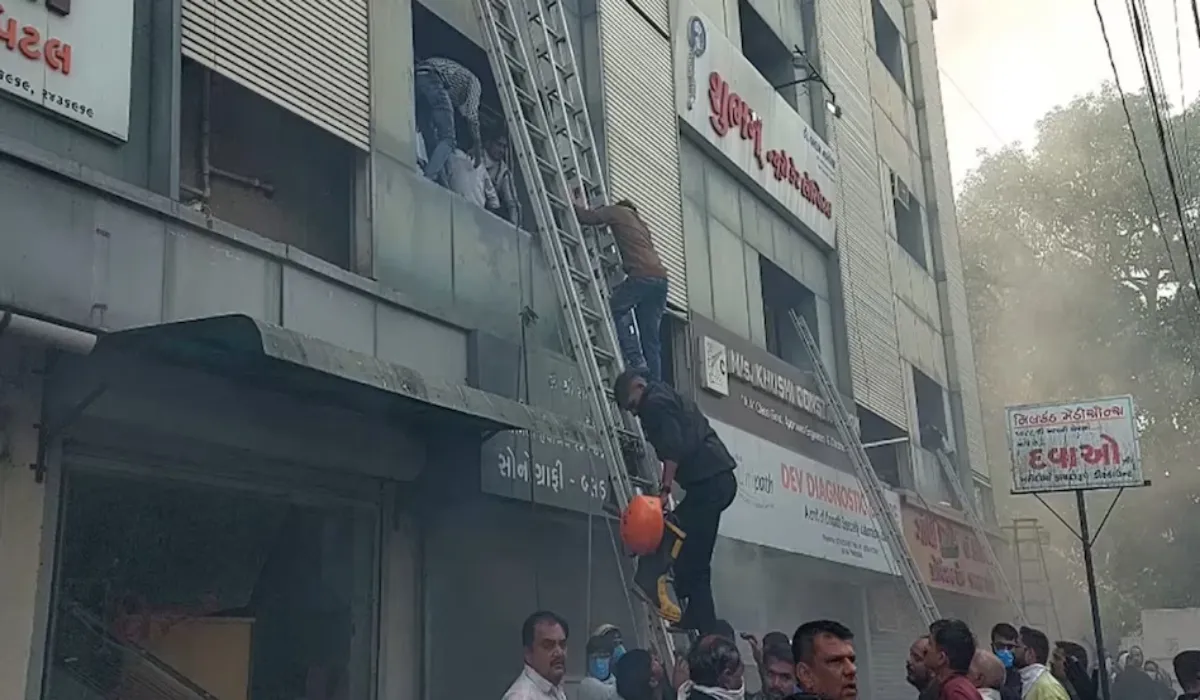 Bhavnagar Complex Fire