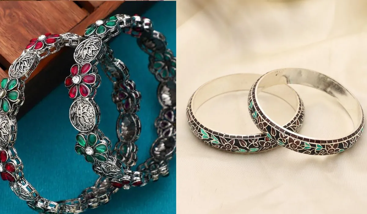 Silver Bangles for Women