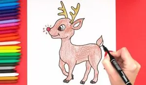 Christmas drawing for kids